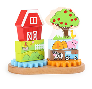 Ξύλινο Παζλ Φάρμα