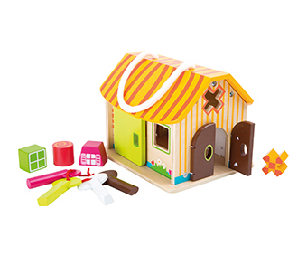 Εκπαιδευτικό Σπιτάκι με Κλειδαριές