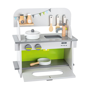 Ξύλινη Παιδική Κουζίνα με αξεσουάρ