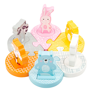 Παστέλ Παζλ με Ζωάκια