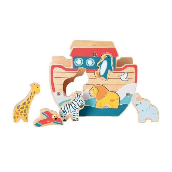 Κιβωτός του Νώε με σχήματα ζώων Egmont toys