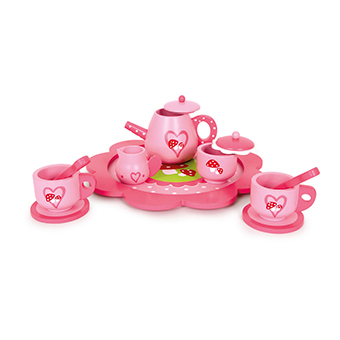 Ξύλινο Σετ Τσαγιού