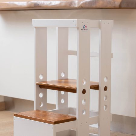 Πύργος Εκμάθησης ΛΕΥΚΟ-ΚΑΦΕ με Λευκοπίνακα 40Χ50Χ80 MAV0072