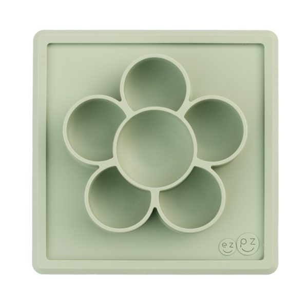 Πιάτο φαγητού + Σκεύος χειροτεχνίας Mini play mat - Sage