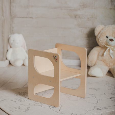 Καρεκλάκι Ανεξαρτησίας Montessori - ΜΠΕΖ 34Χ34Χ43 MAV0013