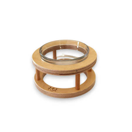 Ξύλινη Βάση Ταΐσματος Ring 300ml.